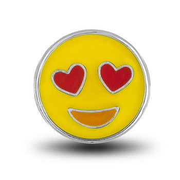 FH LE Charm, Love Eyes Emoji, Set/3