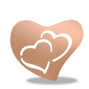 Disk, RG Dbl Heart HT Set/2