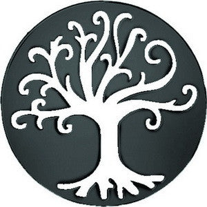 Disk, Gunmetal, Tree of Life Round, Set/2
