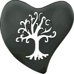 Disk, Gunmetal, Tree of Life Heart, Set/2
