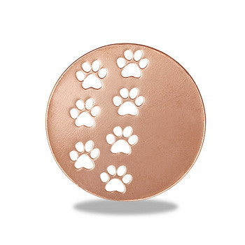 Disk, RG/RD Paw Print, St/2
