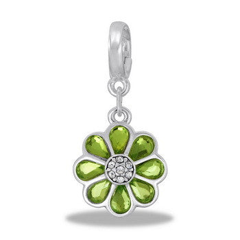 Drop, Peridot Flower, Set/2