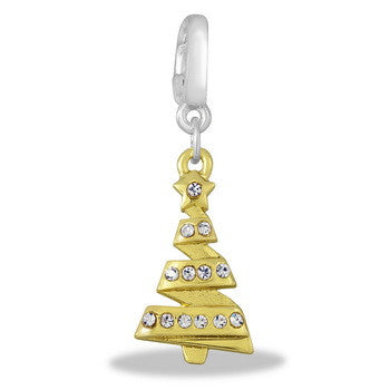 Drop, Gold Christmas Tree Drop, Set/2