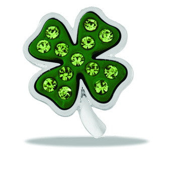 Large Charm, Four-Leaf Clover, Set/2