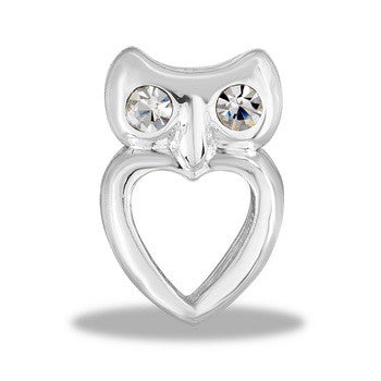 Large Charm, Silver Owl, Set/2