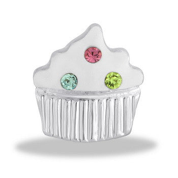 Large Charm, Cupcake, Set/2