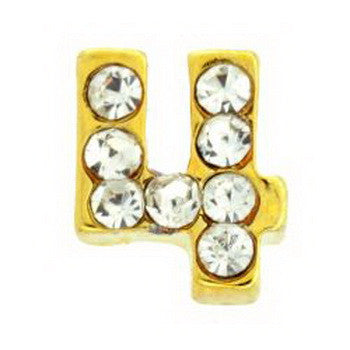 Charm, 4, Gold        Set/3