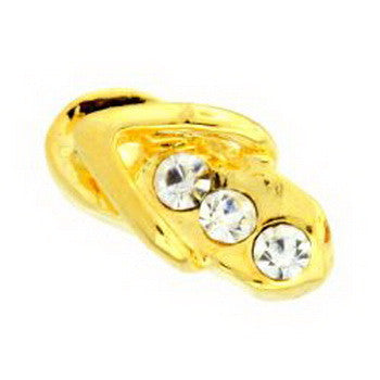 Charm, Flip Flop, Gold Set/3