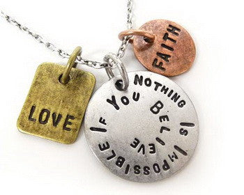 Chain Neck, Nothing is impossible if you believe