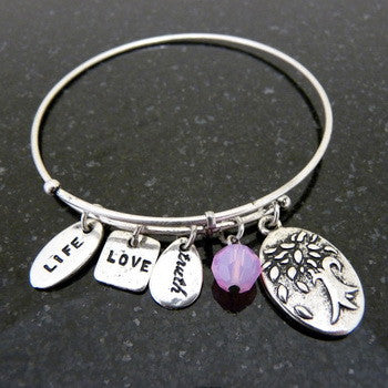 Bracelet, Faith, Tree of Life2, Silver