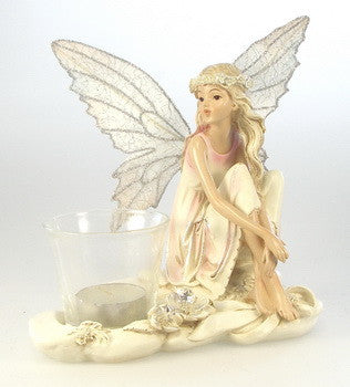 Tammy, Wishing Fairy, with Candle Holder