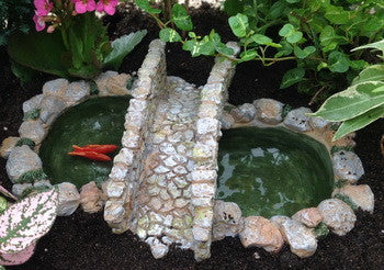 KOI POND W/WALKWAY